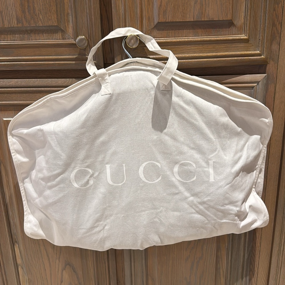 Gucci Canvas Garment Bag and Shopping Bag - Picture 6 of 9